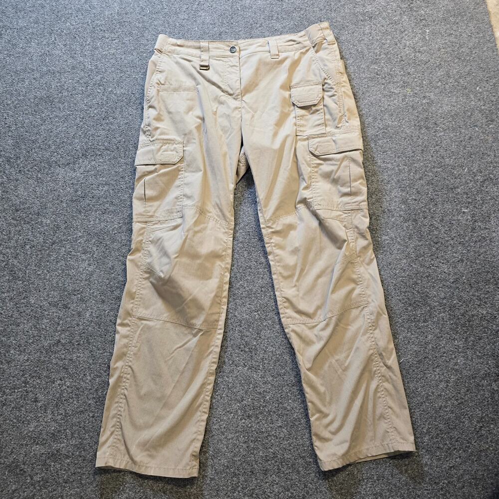 5 11 Tactical Pants Women Size 12 Beige Cargo Straight Utility Pocket Capsule